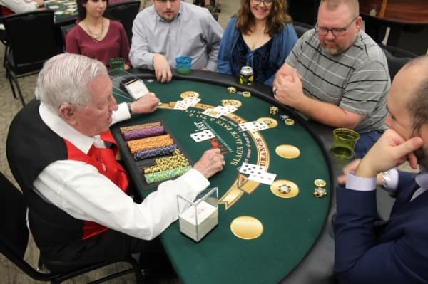 The Greater East Montgomery County Chamber of Commerce hosts the annual Casino Night, which raises funds for chamber events throughout the year. (Courtesy Greater East Montgomery County Chamber of Commerce).