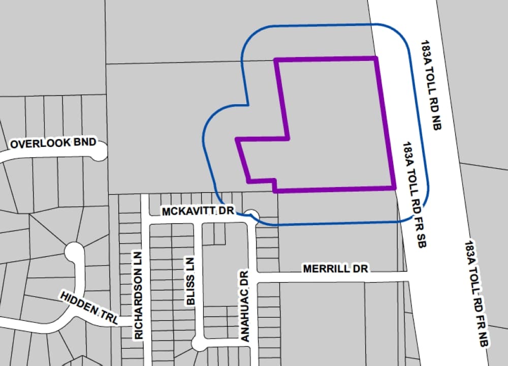 Leander developer seeks zoning change on Toll 183A