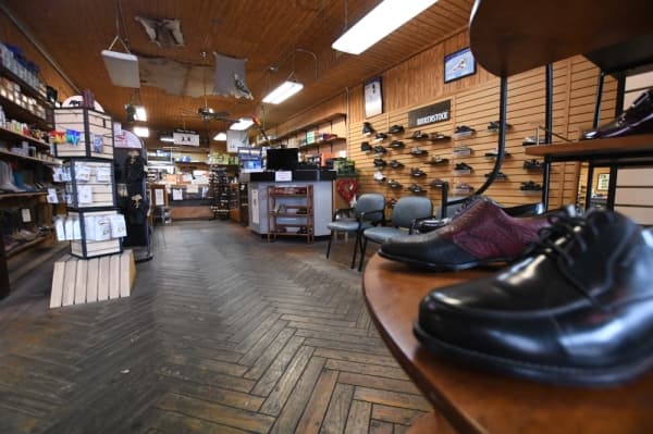 Village Shoe Shop has been offering shoe and boot repair, orthopedic services, custom shoes, and leather handbag work for decades since its opening in 1947. 