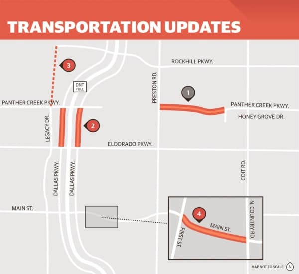 4 ongoing and upcoming transportation projects in Frisco