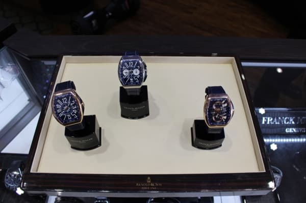 Marc Samuels carries top-quality timepieces from a variety of manufacturers. (William C. Wadsack/Community Impact Newspaper)