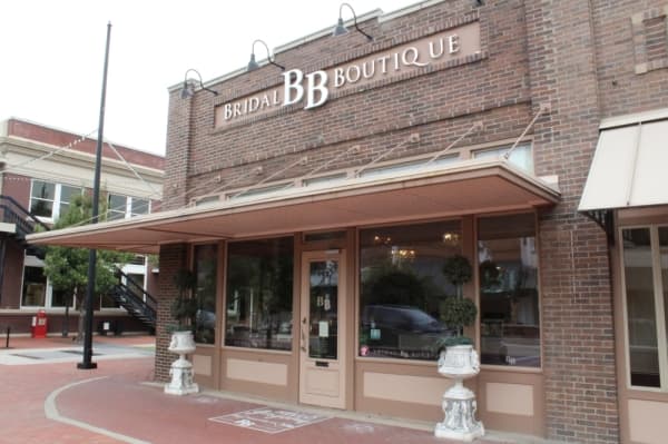 Hundreds of brides come to Old Town Lewisville each year to visit Bridal Boutique. (Photo by Anna Herod/Community Impact Newspaper)