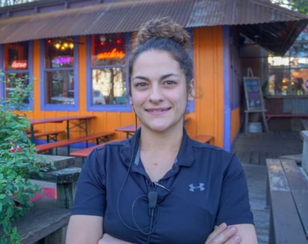 Genine Duniphin is the new general manager at Cantina del Rio (Photo by Lauren Canterberry/Community Impact Newspaper).