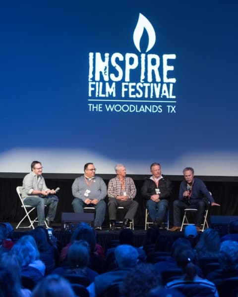 Discussion panels with filmmakers are a returning feature at the festival. (Courtesy Inspire Film Festival)
