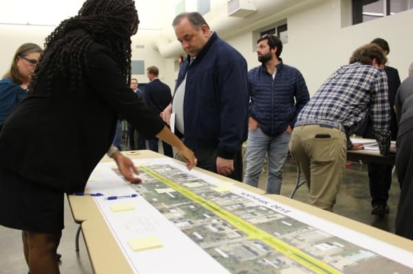 Preliminary landscaping designs, lane alignments for Northpark Drive improvement revealed at open house