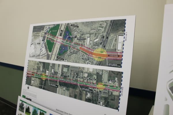 The $39.9 million project also includes as well as installing new landscaping and 10-foot pathways on the north and south sides of the road. (Kelly Schafler/Community Impact Newspaper)
