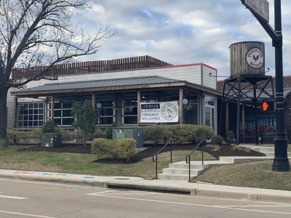 Seven Mile Cafe is set to open in the old Prohibition Chicken location in Lewisville. (Photo by Brian Pardue/Community Impact Newspaper)