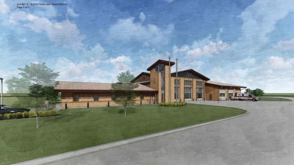 The new Fire Station No. 4 will primarily serve Coppell's western side. (courtesy city of Coppell)