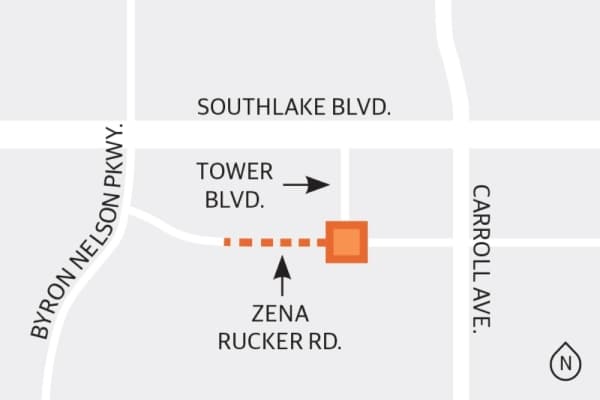 Southlake transportation update: Zena Rucker roundabout installation