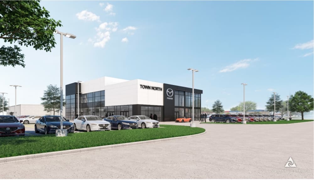 Council greenlights rebuild of Town North Mazda dealership in Richardson