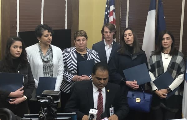Citgo 6 family members speak out during press conference hosted by Fort Bend County judge