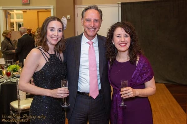 John Peter Smith Hospital CEO Robert Earley (center) served as the master of ceremonies at the Awards Banquet. (Courtesy Walt Mills)