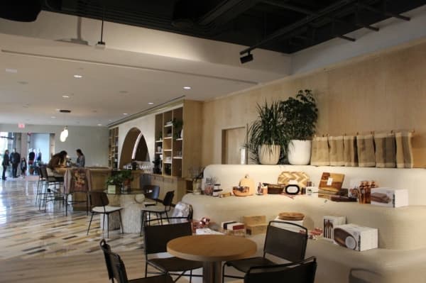 Market by Macy's offers an assortment of boutique clothing options sorted by themes throughout the store, even in its Herald Cafe. (Miranda Jaimes/Community Impact Newspaper)