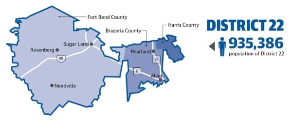 District 22 map 