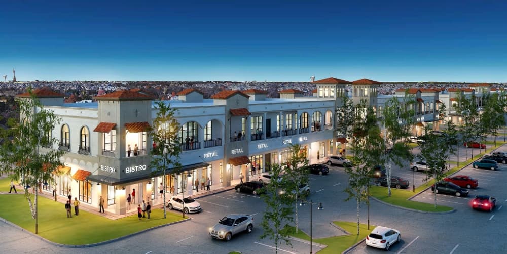 Florence will be located at 4001 Custer Road, McKinney, between the Discovery at Rowlett Creek and Storybook Ranch. (renderings courtesy Humphreys)