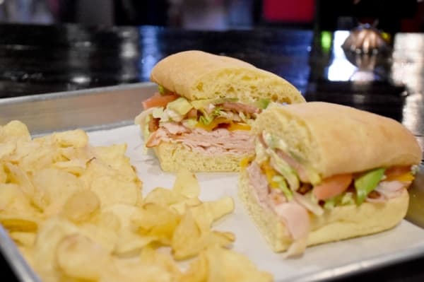 The Wildflower Club ($9.99) includes turkey, bacon, cheddar, lettuce, tomato, avocado and mayo. (Makenzie Plusnick/Community Impact Newspaper)