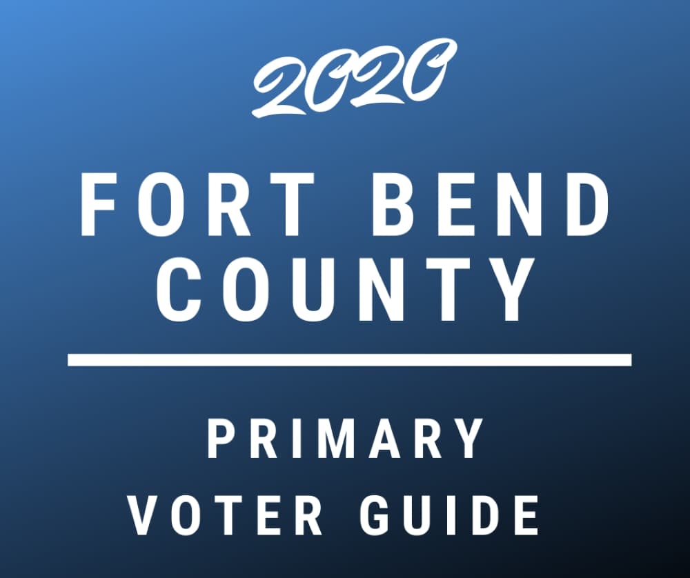 Fort Bend County 2020 Primary Election Guide: Katy-area polling locations, sample ballot