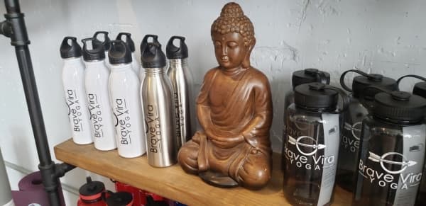 Brave Vira Yoga also sells yoga gear. (Ali Linan/Community Impact Newspaper)