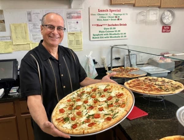 Kahl Yaghi started the pizzeria franchise in 1999. (Sally Grace Holtgrieve/Community Impact Newspaper)