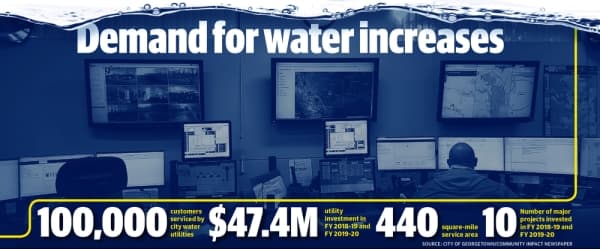 Four new water tanks in four years: Growth leads to continued expansion of Georgetown water utilities