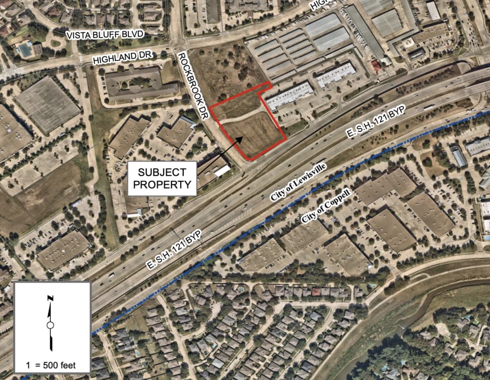 Nortex Hotel Group is set to build a 125-room, four-story hotel on Rockbrook Drive off of SH 121. (Courtesy city of Lewisville)
