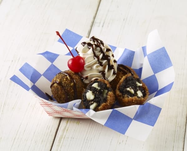 Black Gold Truffles from Texas Pride Grill (Courtesy Houston Livestock Show and Rodeo)