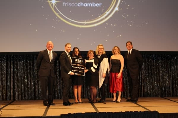 Medical City Frisco received the award for 2019 Large Business of the Year. (William C. Wadsack/Community Impact Newspaper)