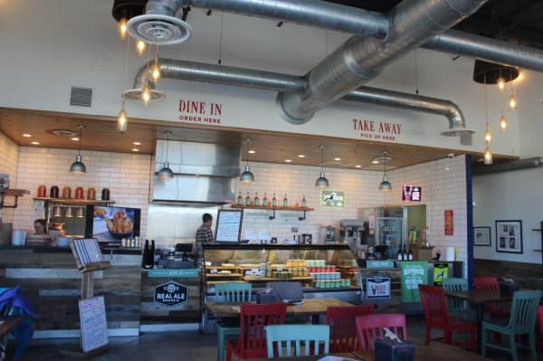 The Pickle House is both a Southern eatery and a storefront for the brand's pickle products.(Olivia Aldridge/Community Impact Newspaper)