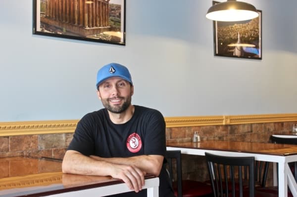 PitaLicious co-owner Mike Zayour opened the first PitaLicious food truck in 2011. (Amy Denney/Community Impact Newspaper)
