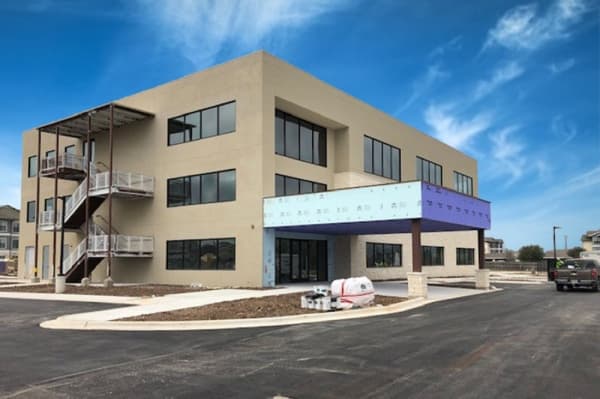 Medical Plaza at Onion Creek on its way to South Austin