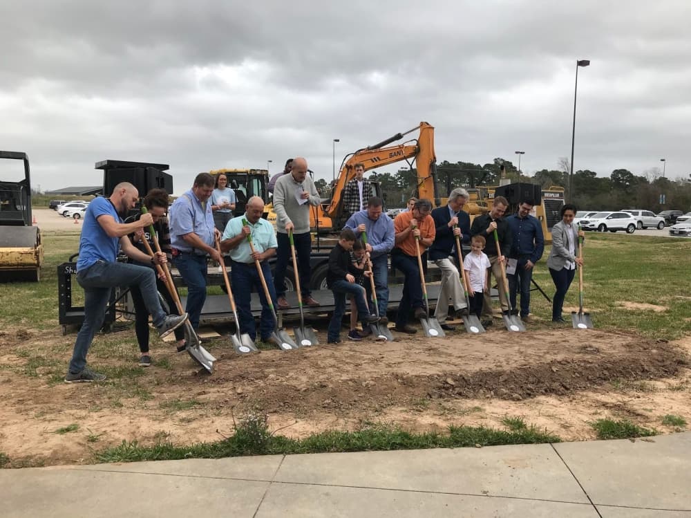 Faithbridge, a Christ-centered, multigenerational church in northwest Houston, broke ground on a new 24,170-square-foot student center Feb. 25, according to a news release. (Rendering courtesy Faithbridge)