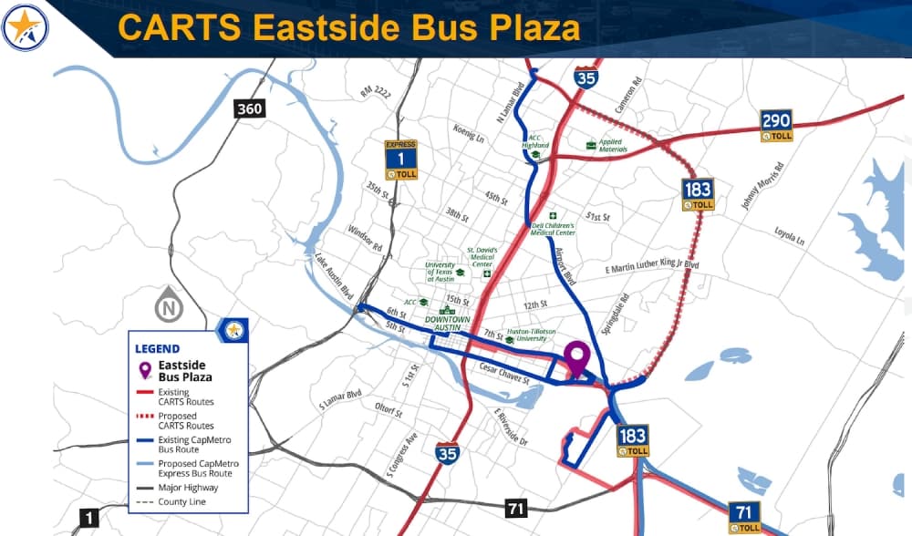 Eastside Bus Plaza to get funding help from CARTS