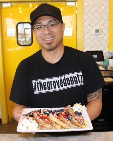 Tam Hoang and his wife, Renda, opened Toast in Sugar Land in June 2019. (Photos by Beth Marshall/Community Impact Newspaper)