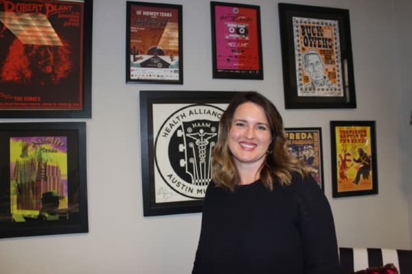 HAAM Chief Operating Officer Rachel Blair draws on her past work in health care and nonprofit leadership. (Emma Freer/Community Impact Newspaper)