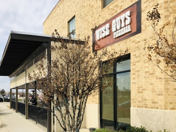 Wise Guys Pizzeria is located at 311 S. Oak St., Roanoke. (Ian Pribanic/Community Impact Newspaper)