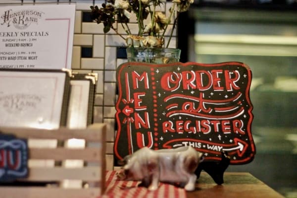 Henderson & Kane offers a comfortable, folksy atmosphere. 