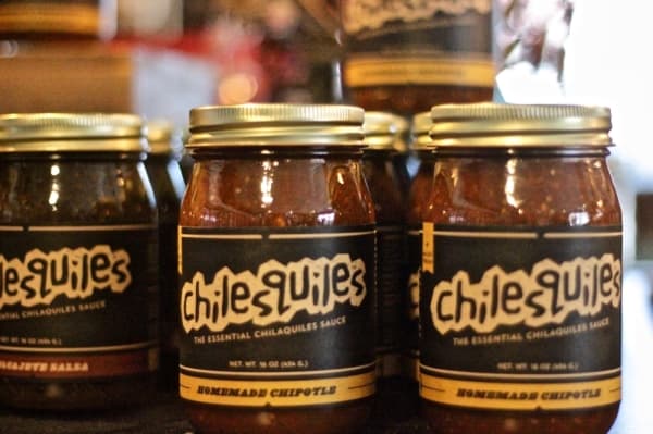 Chilesquiles salsas, based in Houston