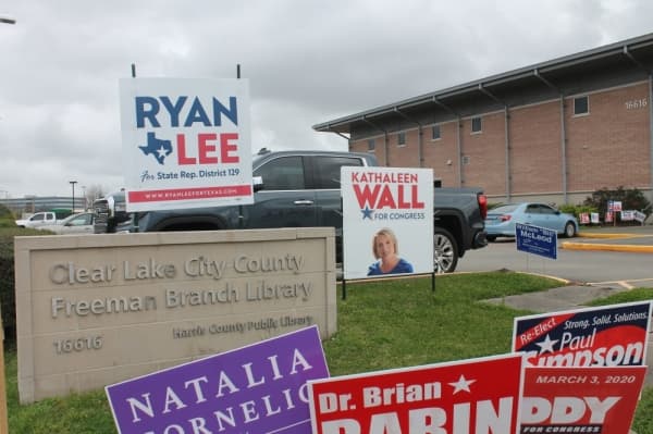 UPDATE: Incumbent Randy Weber, Democrat Adrienne Bell win primaries for U.S. representative District 14
