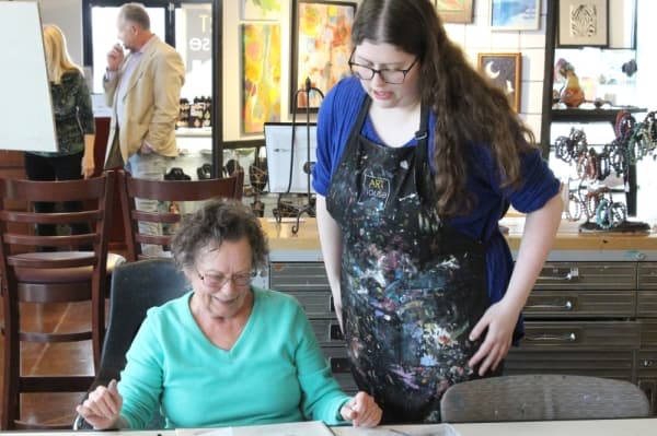 Studio Art House offers a variety of classes taught by degreed, professional artists. (Anna Herod/Community Impact Newspaper)