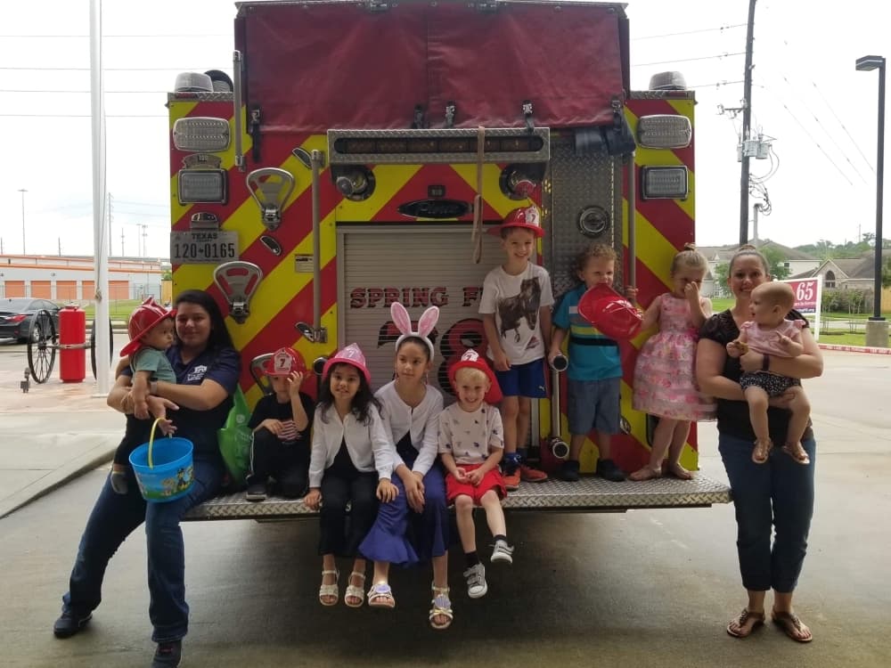Spring Fire Department Easter Egg Hunt (Courtesy Spring Fire Department) 