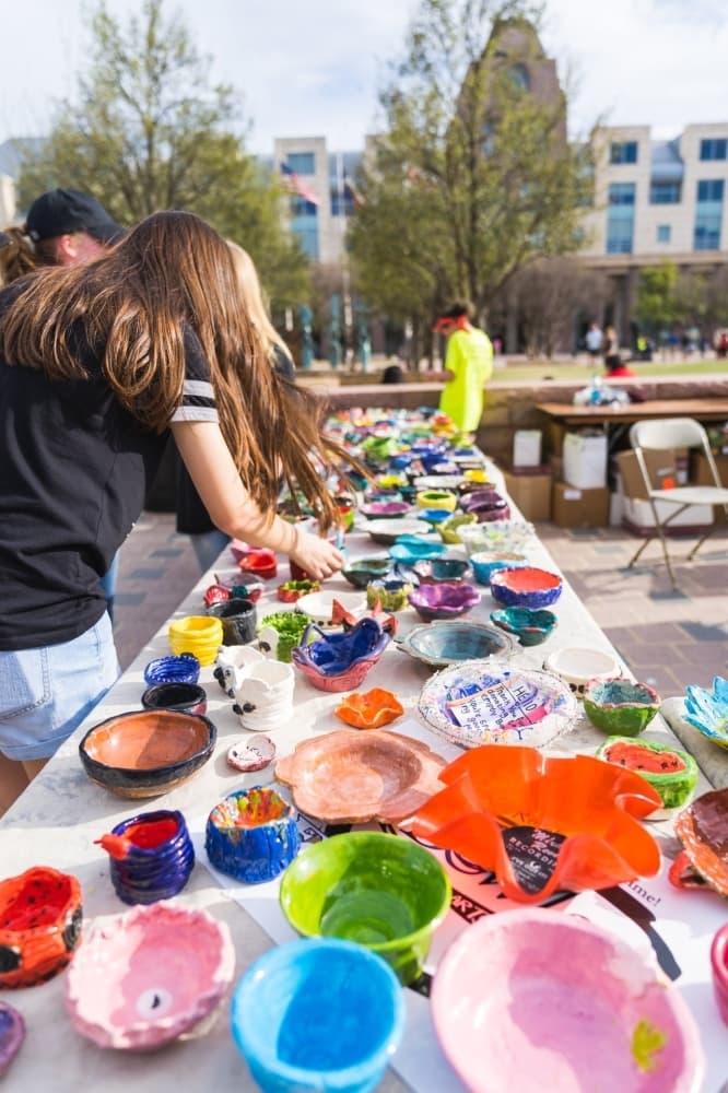 The 11th annual Arts in the Square festival will feature more than 120 local and regional artists selling handmade creations. (Courtesy Visit Frisco)