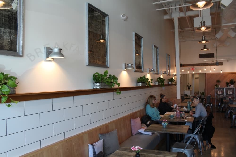 The Aussie Grind does not offer Wi-Fi—a move intended to promote conversation in the restaurant. (Elizabeth Uclés/Community Impact Newspaper)