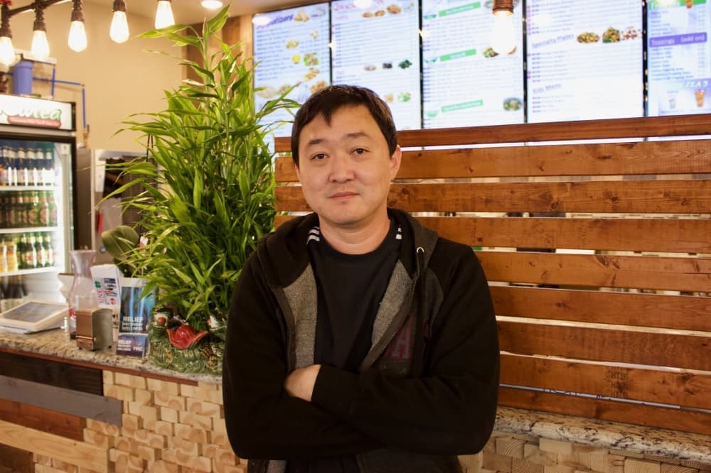 Andy Tang is the owner of Fortune House, a Chinese-Vietnamese restaurant located in Hutto. (Photos by Taylor Jackson Buchanan/Community Impact Newspaper)