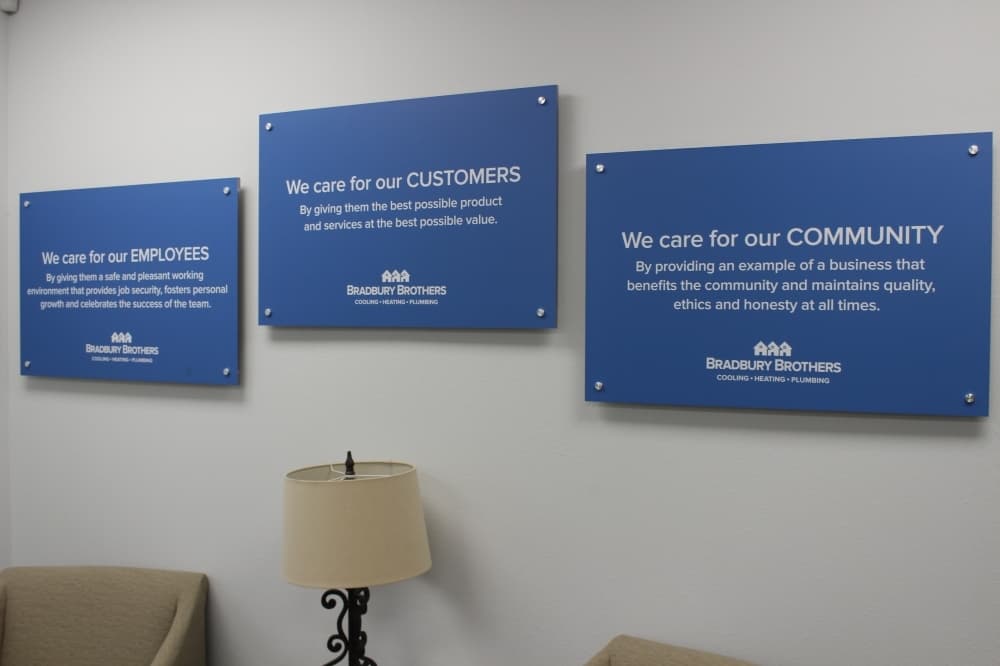 The company operates with three key values in mind. (Andrew Christman/Community Impact Newspaper)