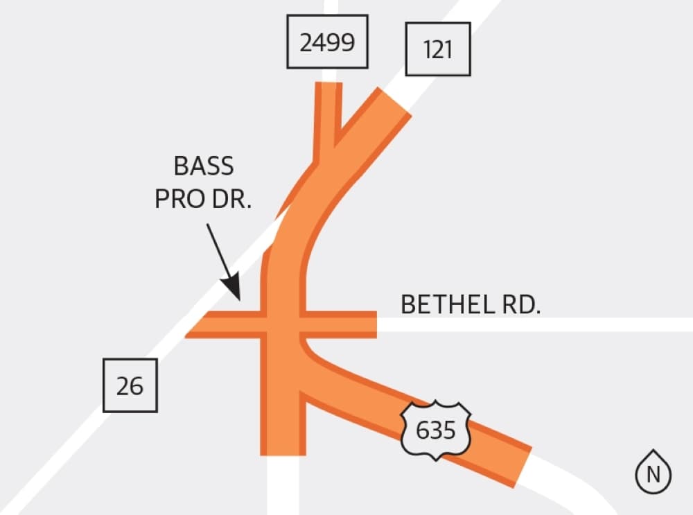 Grapevine transportation update: SH 121/I-635 interchange widening