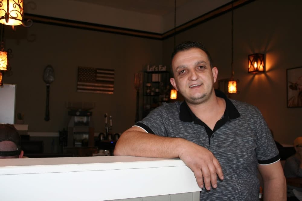 Restaurant owner Benny Polisi has been serving classic breakfast and lunch fare in Colleyville since opening his restaurant, Benny’s Cafe, on April 15, 2019. 
(Renee Yan/Community Impact Newspaper)