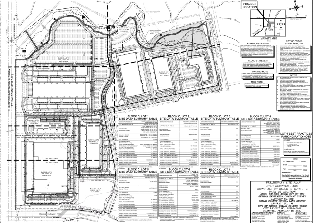 Development plans for Star Business Park go before Frisco Planning & Zoning Commission