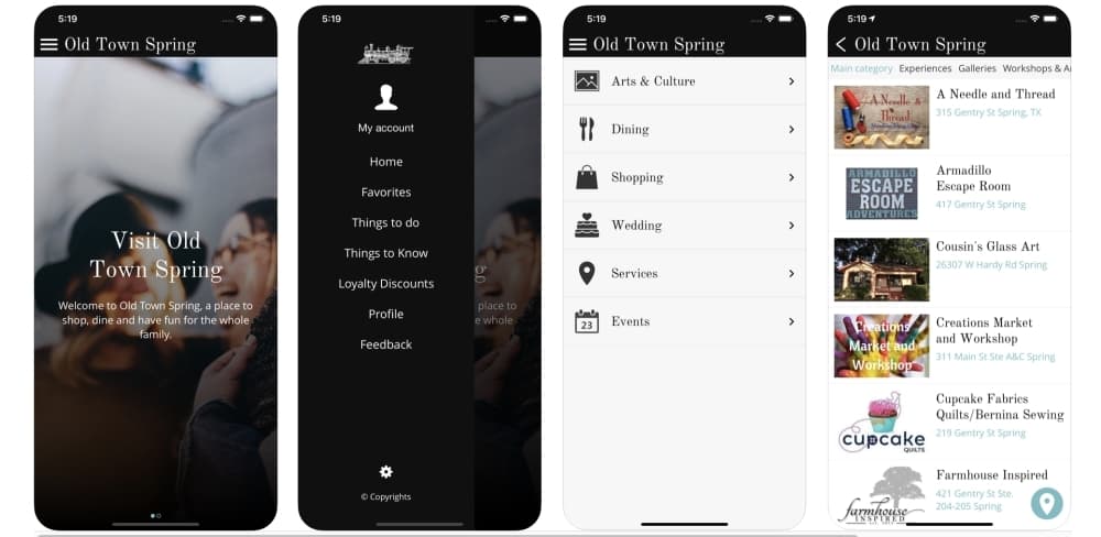 Old Town Spring launches app for Apple, Android mobile devices