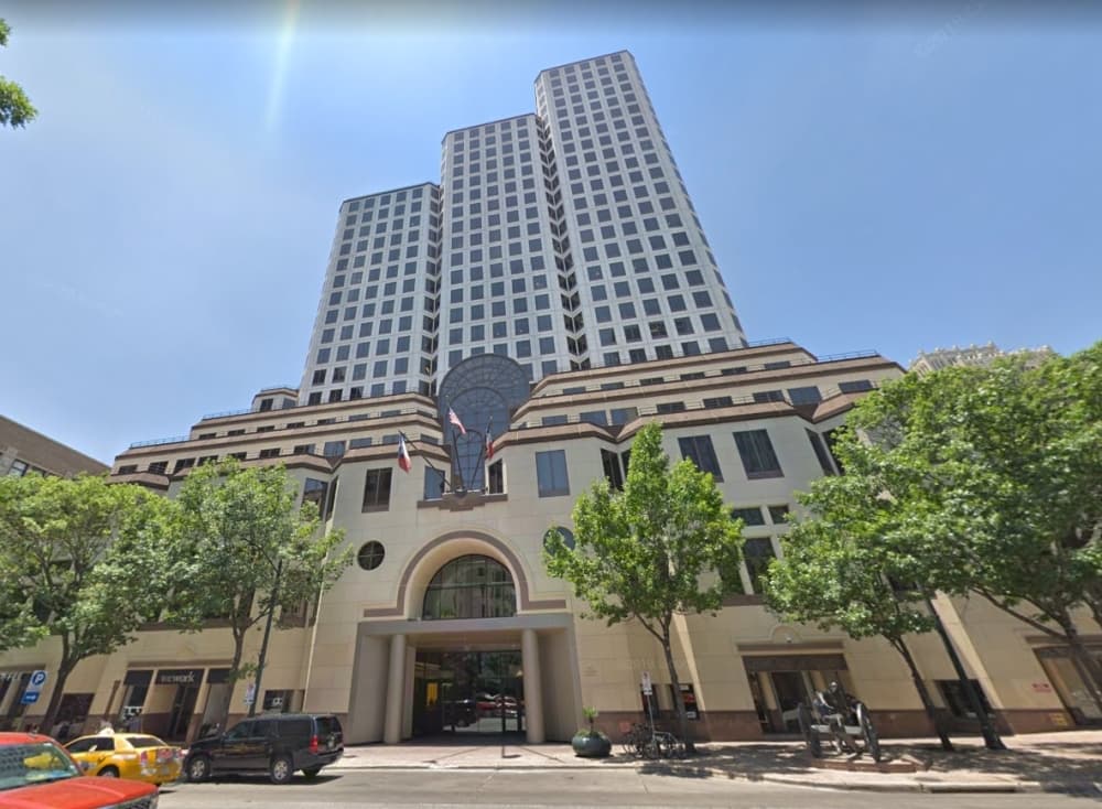 Chick-fil-A filed plans with the state of Texas for a new location in downtown Austin in the One American Center at 600 Congress Ave., Austin. (Courtesy Chick-fil-A)
