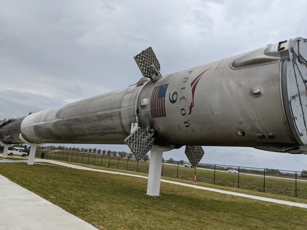 Space Center Houston adds SpaceX Falcon 9 rocket exhibit